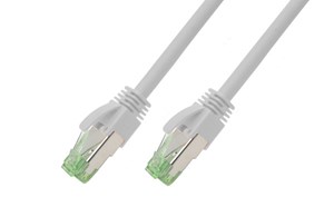 Nambo Kupfer-Patchkabel Kat.6a S/FTP FLEX TPE grau