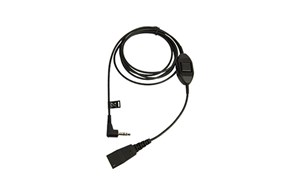 Jabra Anschlußkabel QD auf 3,5mm Klinke