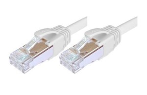 Patchdata Kupfer-Patchkabel Cat.6A S/FTP TPE Universal grau